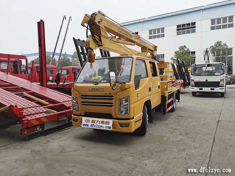 程力國六江鈴順達(dá)雙排高空作業(yè)車